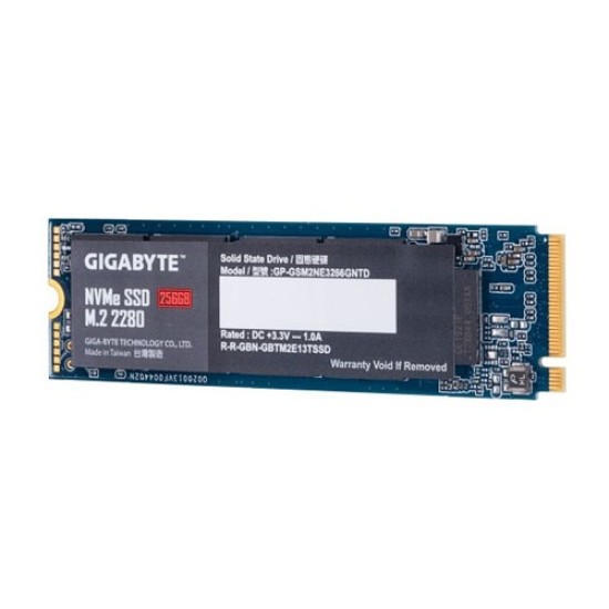 Gigabyte 256GB NVMe M.2 SSD