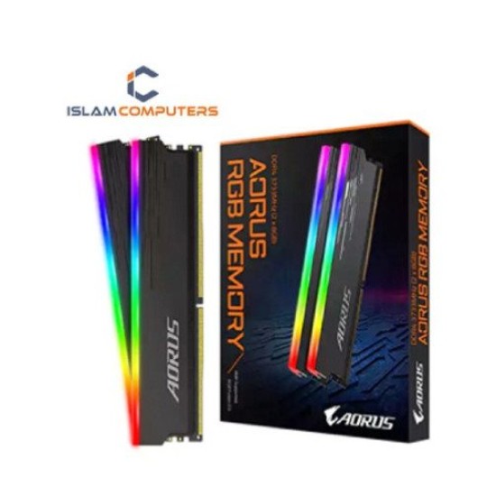 Gigabyte AORUS RGB Memory 16GB (2x8GB) 3733MHz Desktop Ram (GP-ARS16G37)