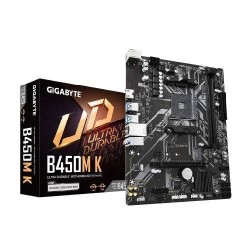 GIGABYTE B450M K AMD AM4 Micro ATX Motherboard