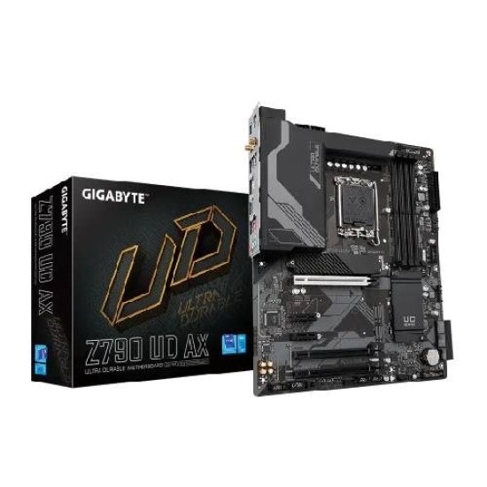 Gigabyte Z790 UD AX ATX Motherboard with WiFi 6E, DDR5 & PCIe 5.0 Support (LGA1700)