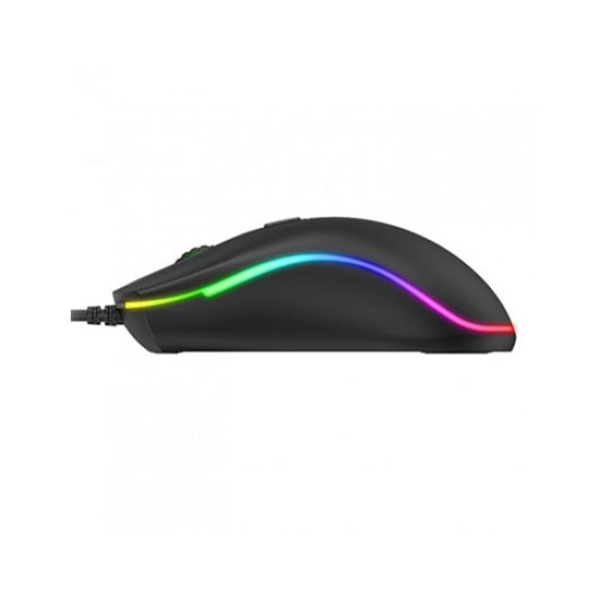 Havit MS72 Cool RGB LED USB Gaming Mouse Black