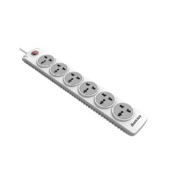 Huntkey SZN601 6 Port 3 Pin Power Strip with Surge Protection