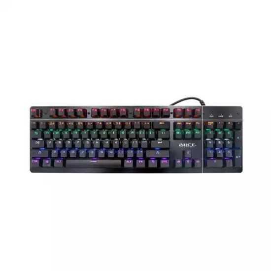 IMICE MK-X80 RGB BACKLIGHT BLUE SWITCH MECHANICAL GAMING KEYBOARD