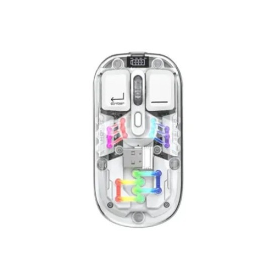 PC Power OBSIDIAN PGM-P7 WH Bluetooth Mouse