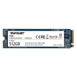 Patriot P300 M.2 PCIe Gen3 x4 512GB SSD