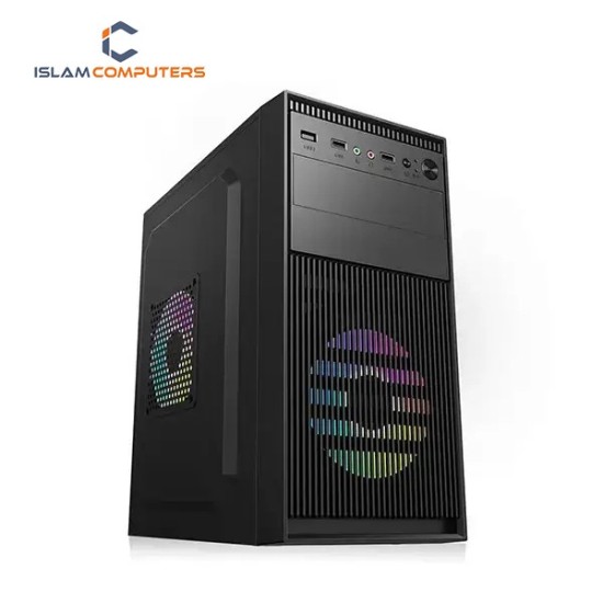 Golden Field 1718B Micro-ATX Desktop Casing - Black