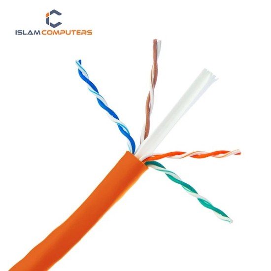 ZKTeco XL600-C-L 305M Cat6 UTP Cable Orange