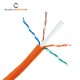 ZKTeco XL600-C-L 305M Cat6 UTP Cable Orange