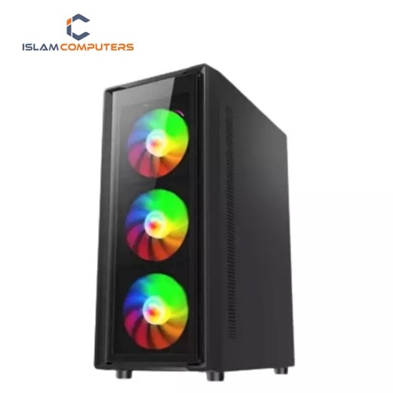 APTECH 305-A03 ARGB GAMING CASE (BLACK)