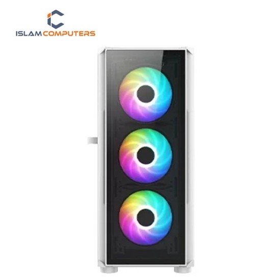 APTECH 305-A03 ARGB GAMING CASE (WHITE)