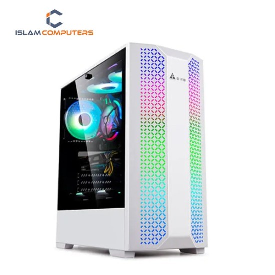 Golden Field 7689W-White ATX Gaming Casing