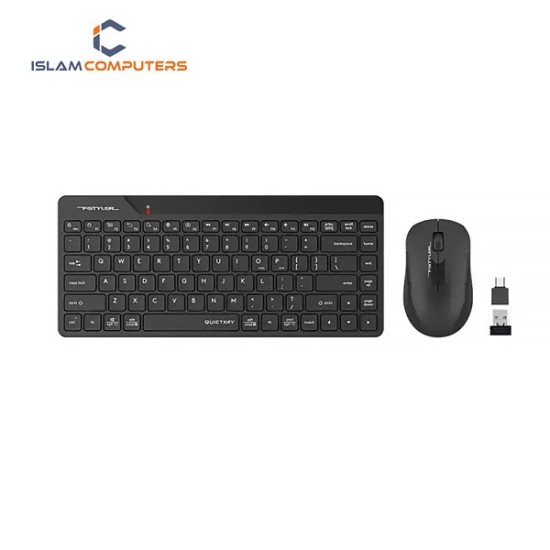 A4Tech Fstyler FG2200 Air2 2.4G Wireless Keyboard and Mouse Combo