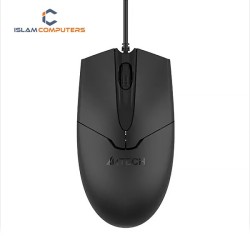 A4Tech OP-550S Wired Silent Click Optical Mouse
