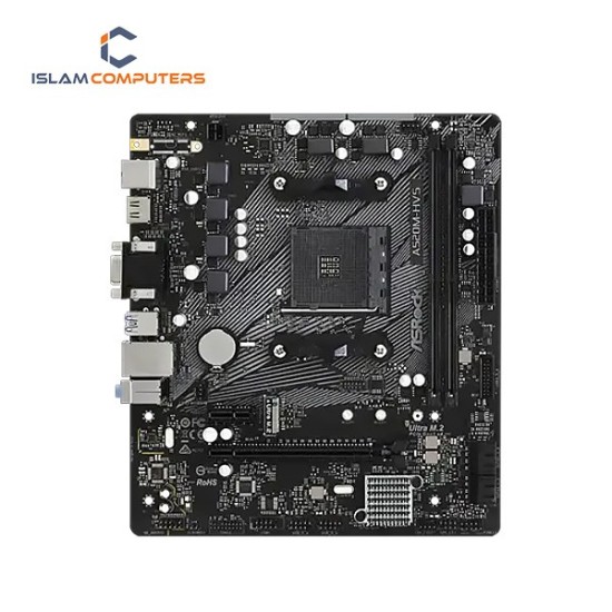 ASRock A520M-HVS AMD AM4 Micro ATX Motherboard