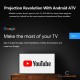 AUN A45 Pro FHD Home Cinema Android TV Projector