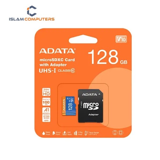 Adata 128 GB Class 10 A1 microSDXC Card