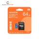 Adata 64GB Class 10 microSD Memory Card