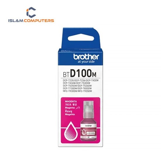 Brother BTD100M Magenta Ink Bottle