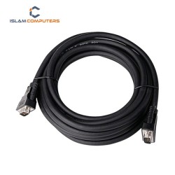 DTECH DT-V003 VGA Male to Male 3 Meter Black Cable