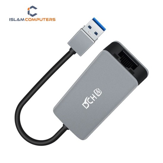 DTECH USB Male to LAN Female Space Gray Converter #DT-2944