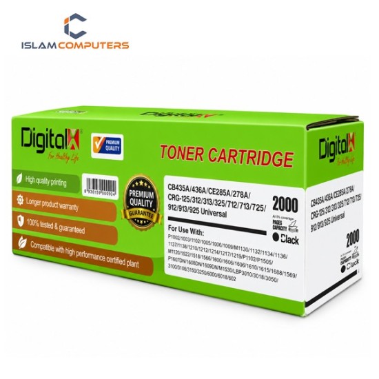 Digital X 85A/35A/36A/278A/125/312/325 Black Toner Cartridge
