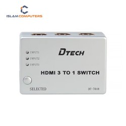 Dtech DT-7018 3 In 1 HDMI Switch