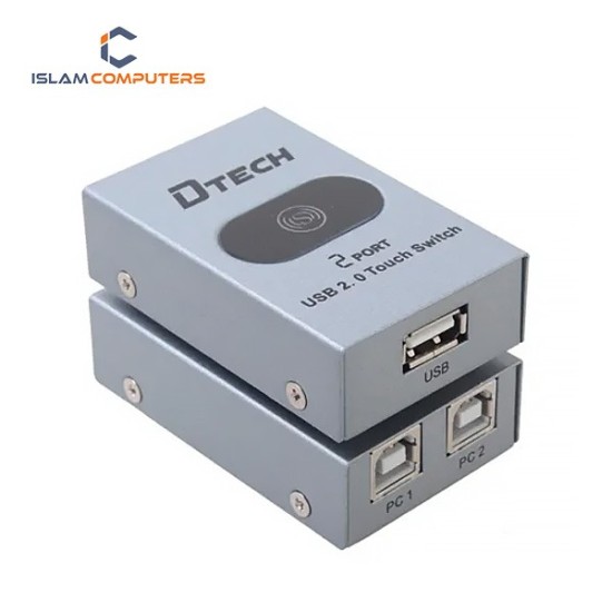 Dtech DT-8321 2 Ports USB Switch