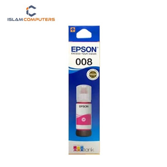 EPSON 008 Magenta Ink Bottle (Bundle With Full Set)