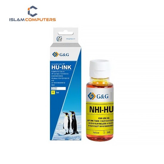 G&G GT52-YELLOW NHI-HUY-70ml Ink Bottle