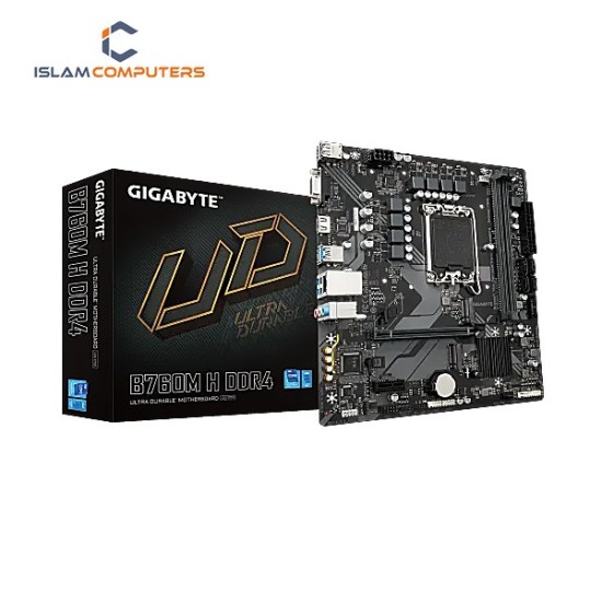 GIGABYTE B760M H DDR4 mATX Motherboard