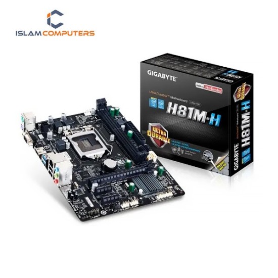 GIGABYTE GA-H81M-H M.2 4th Gen Micro ATX Motherboard