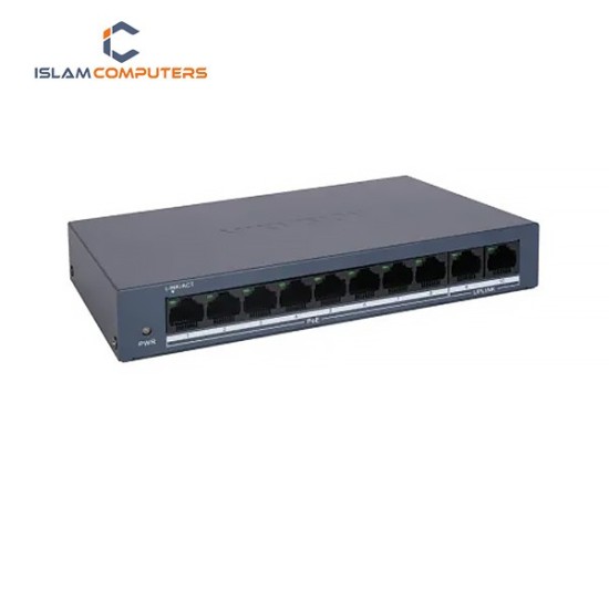 Hikvision DS-3E0110MP-E/M 8 Port Fast Ethernet Unmanaged PoE Switch