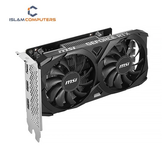 MSI GeForce RTX 3050 VENTUS 2X 6G OC 6GB GDDR6 Graphics Card
