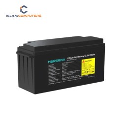 Marsriva MR-LBP12-200-LAR 12.8V 200Ah LiFePO4 Solar Battery