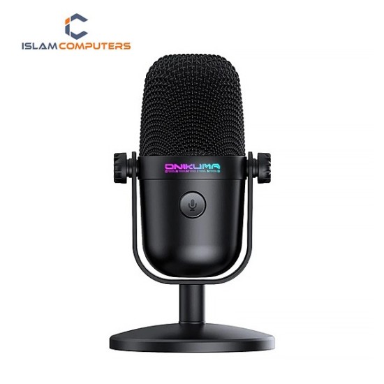 ONIKUMA M830 RGB USB Wired Condenser Gaming Microphone