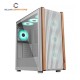 PC POWER WOOD MESH WH Casing With 6 FANS