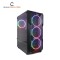 PC Power GC2301 Mid Tower (Mesh Black) ATX Gaming Desktop Casing