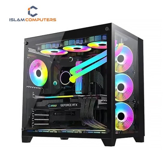PC Power ICEBERG V2 BK Mid Tower Gaming Casing
