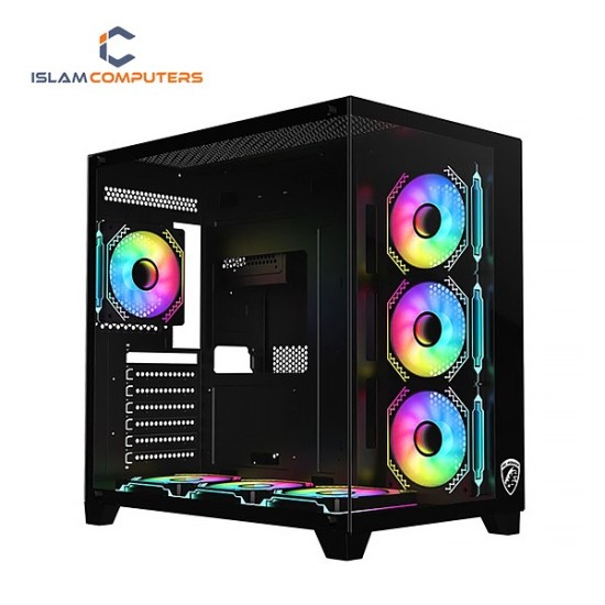 PC Power ICEBERG V3 Black Mid Tower Gaming Casing