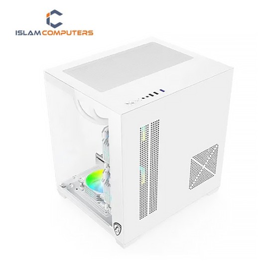 PC Power ICEBOX X2 WH mATX Mid Tower Gaming Casing