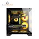 PC Power OCEAN View BK M-ATX Gaming Casing With 3 ARGB Fans