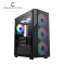 PC Power PG-H450 BK Zero Mesh ATX Gaming Casing