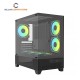 PC Power Sea View V2 PG-H35 BK Mid Tower Black ATX Gaming Casing
