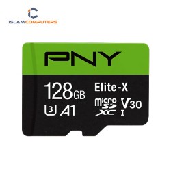 PNY Elite-X 128GB Class 10 U3 V30 microSDXC Memory Card
