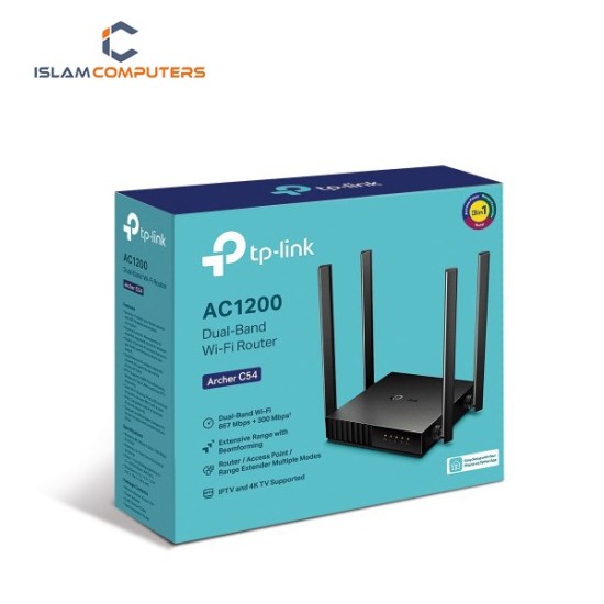 TP-Link Archer C54 AC1200 Dual Band Wi-Fi Router