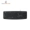 RAPOO NK2600 Spill-resistant Black Wired USB Keyboard