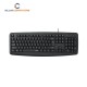 RAPOO NK2600 Spill-resistant Black Wired USB Keyboard