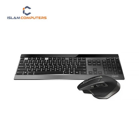 Rapoo 9900M Multi-mode Wireless Keyboard & Mouse combo