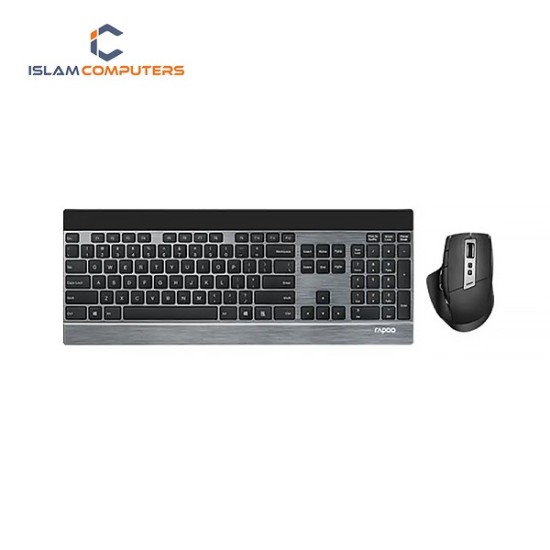 Rapoo 9900M Multi-mode Wireless Keyboard & Mouse combo