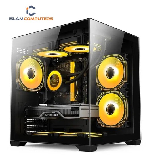 Golden Field S01 Black M-ATX Gaming Casing